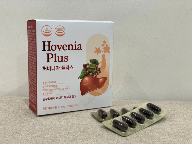 thuốc giải rượu Hovenia-Plus
